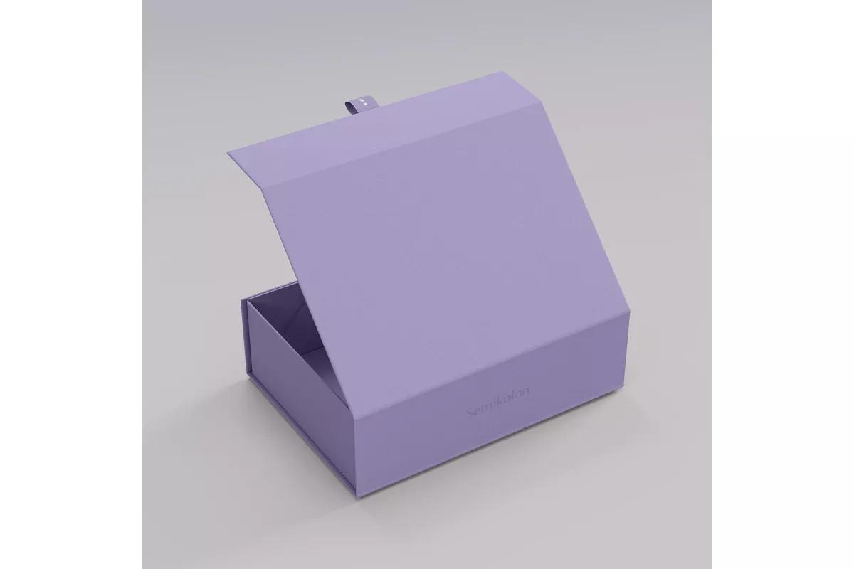 Een Semikolon 4Rooms Bewaarbox Small 'Lilac Silk' koop je bij P.W. Akkerman Amsterdam