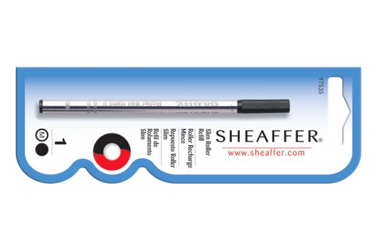 Sheaffer Rollerballvulling Slim Zwart