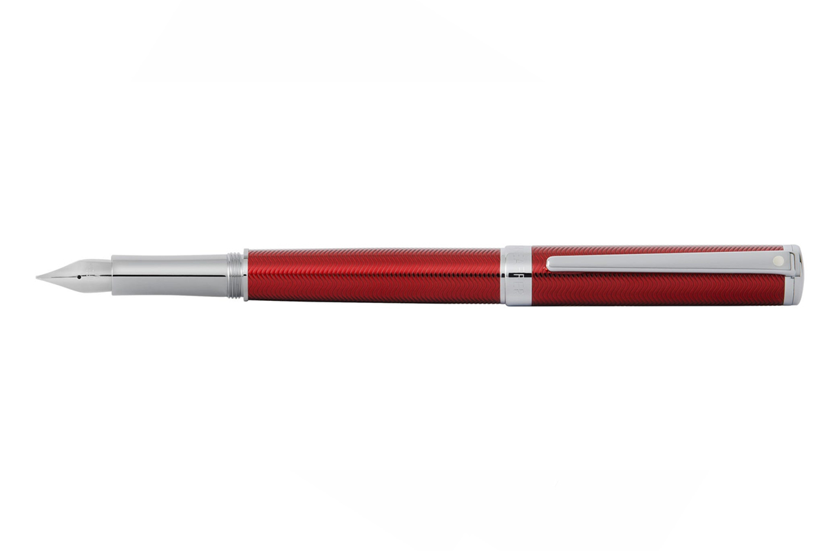 Sheaffer Ferrari Intensity Red Barrel w Black Stripe Ballpoint Pen SH-9515-2 New 