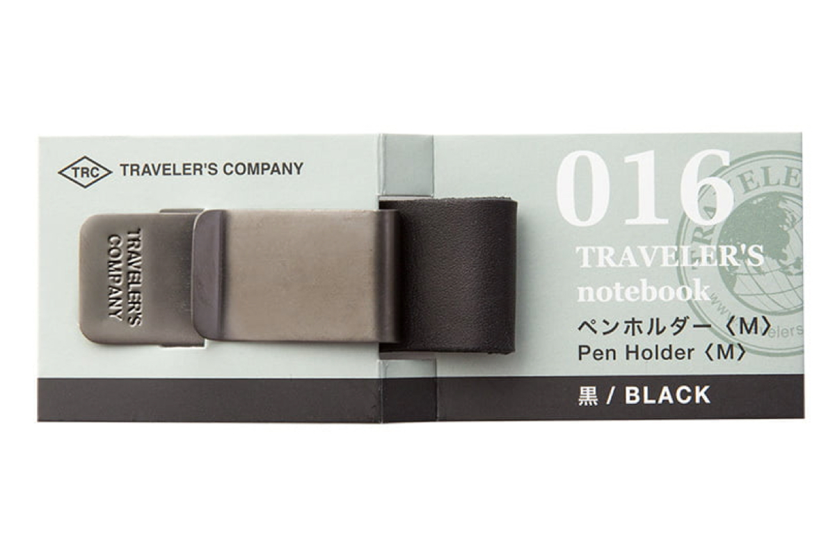 Traveler's Notebook 016 - Pen Holder Black