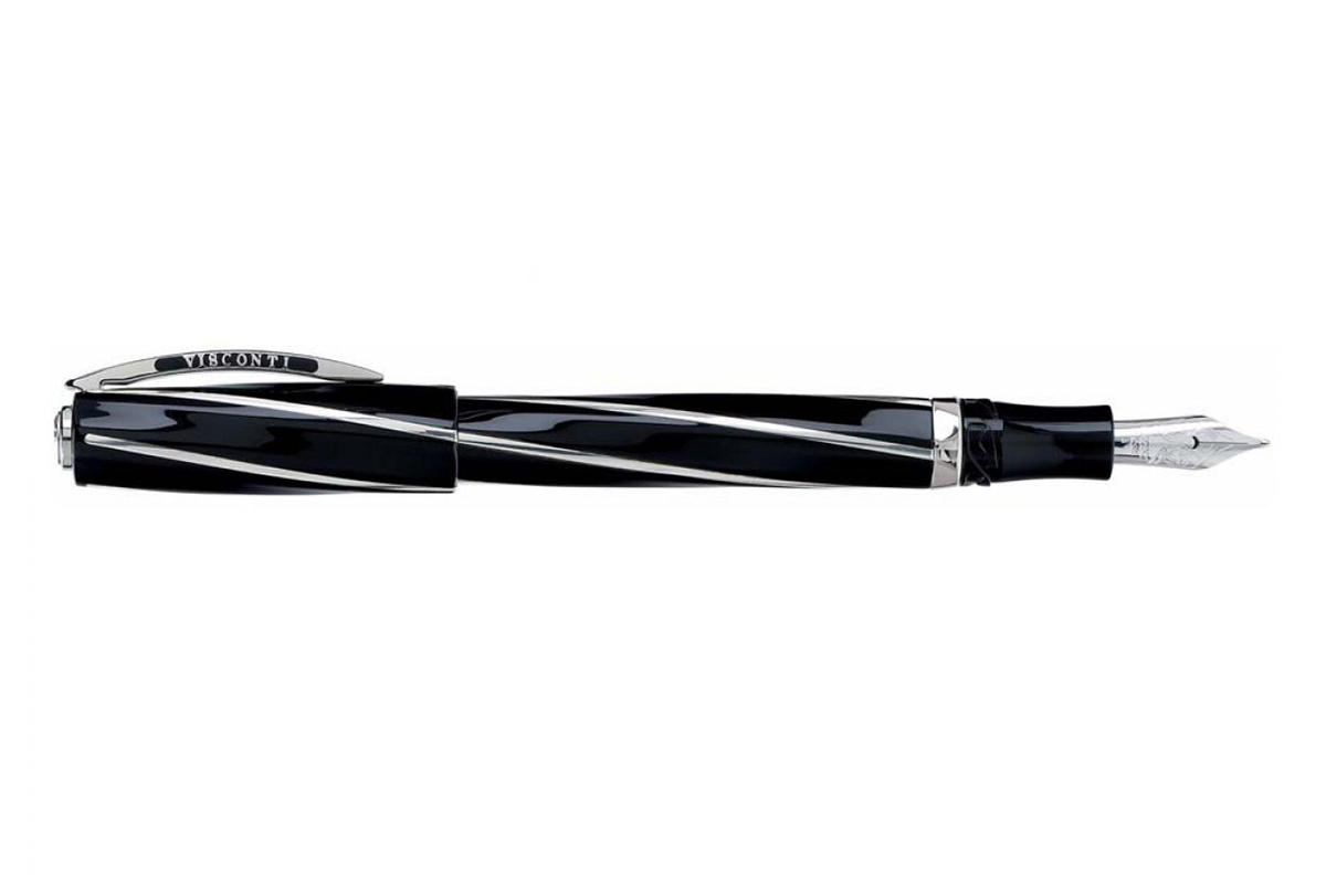 Visconti Divina Elegance Black Medium PD 23KT Vulpen