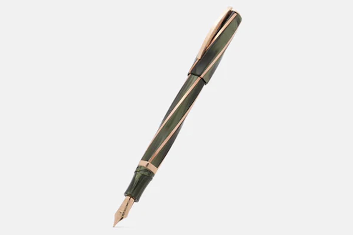 Visconti Divina Elegance Green Bronze Medium Vulpen