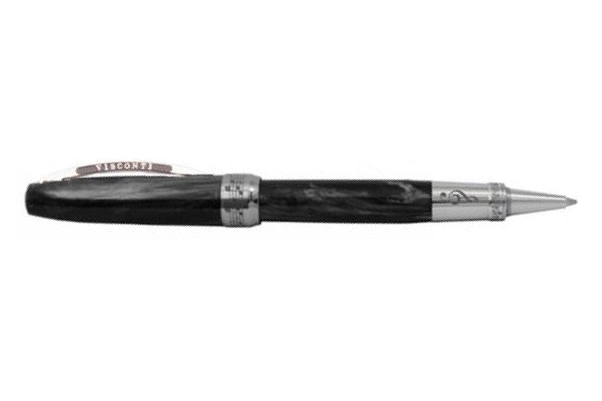 Visconti Hall of Music 'Metal' Black Rollerball