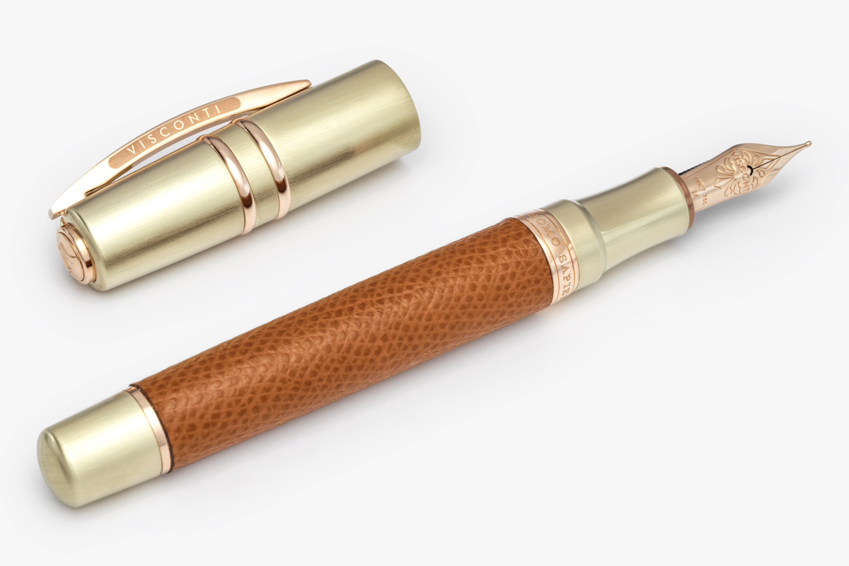 Visconti Homo Sapiens Dual Touch Cognac Vulpen