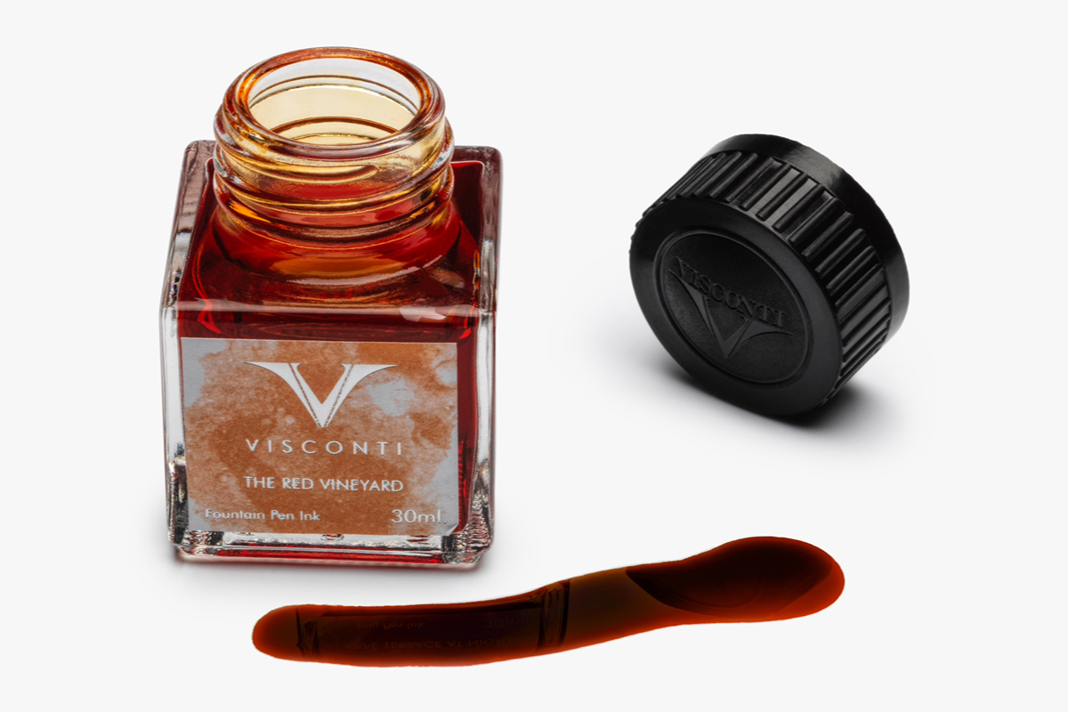 Visconti Van Gogh 'Red Vineyard' 30ml Inktpot