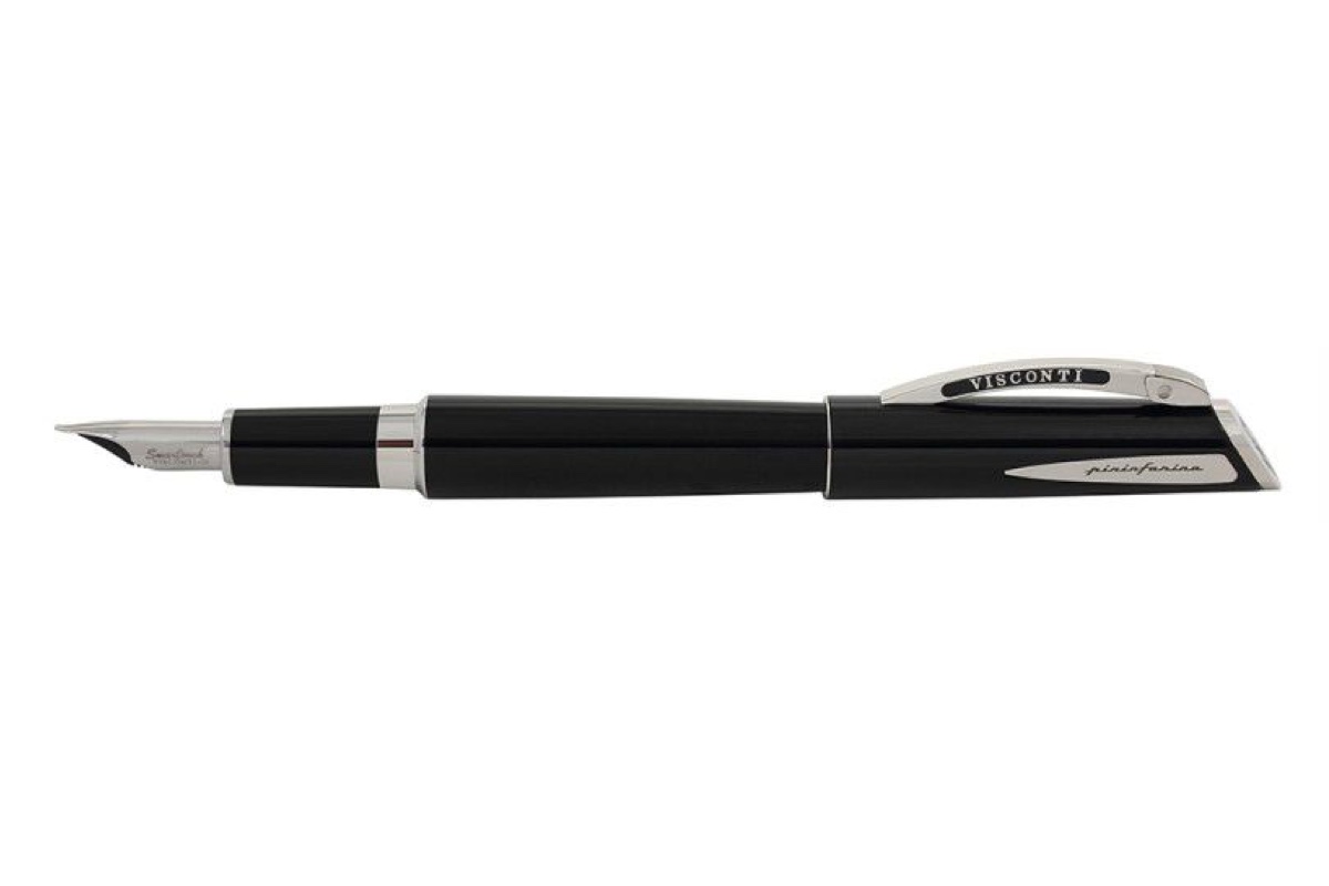 Visconti Pininfarina Regular Black Tubular Vulpen