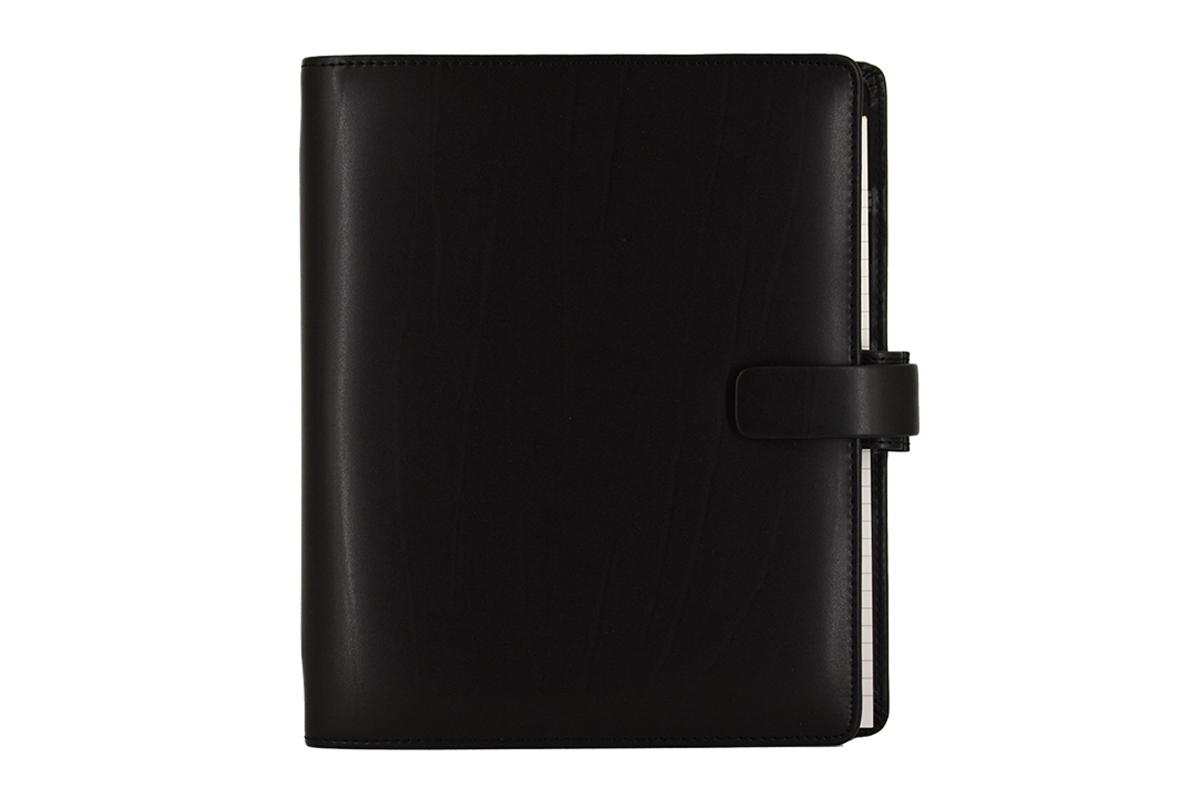 Filofax A5 Metropol Black Organiser