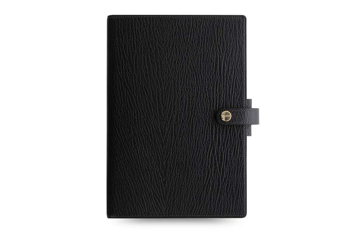 Filofax Chester Personal Black Organiser 