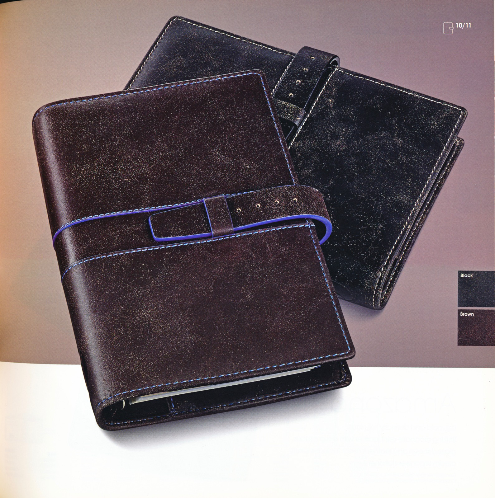 Filofax Personal/B6 Organizer leder Scandal Grijsbruin