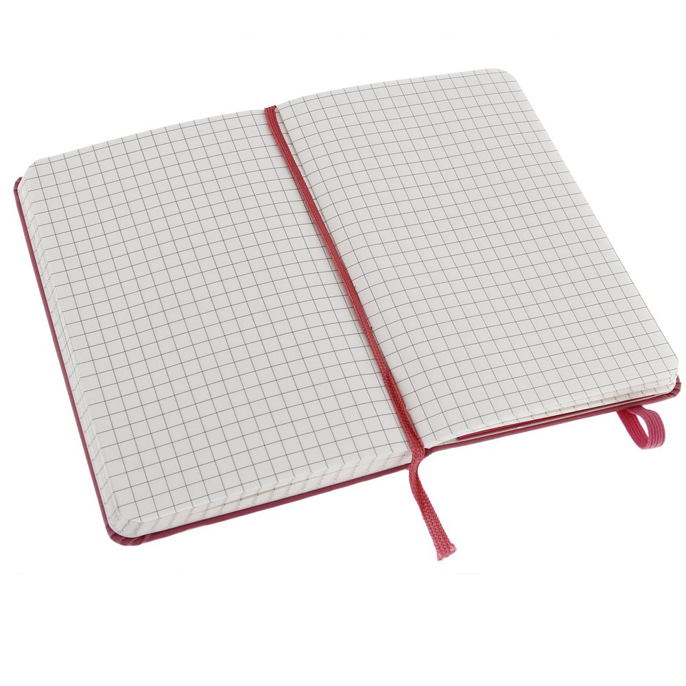 Moleskine Classic Squared Hardcover Notebook Pocket