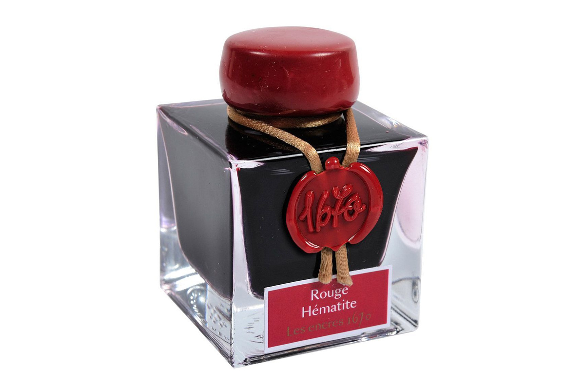 J. Herbin 1670 Rouge Hematite Inktpot