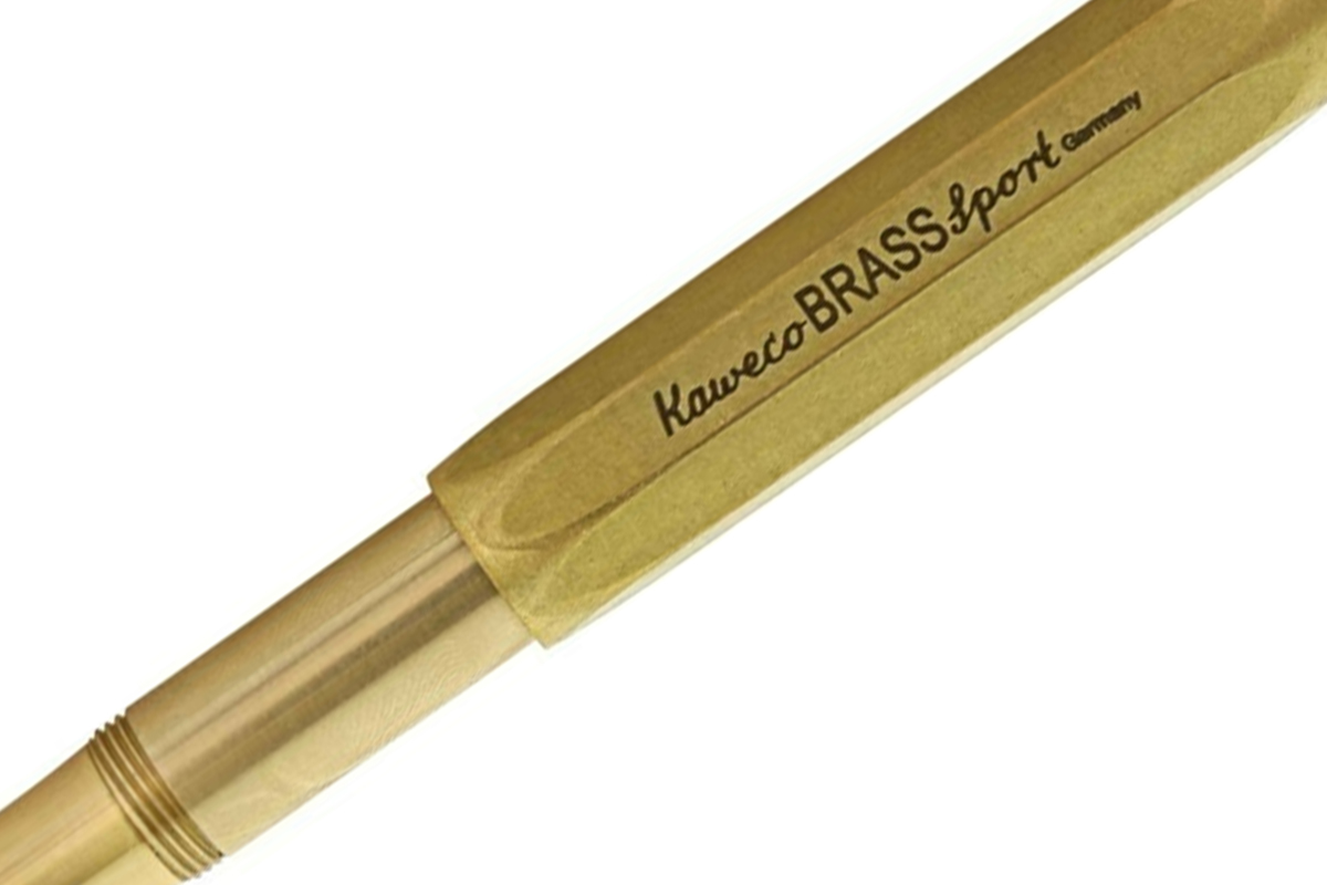 Kaweco Sport Brass fountain pen - M Fontoplumo