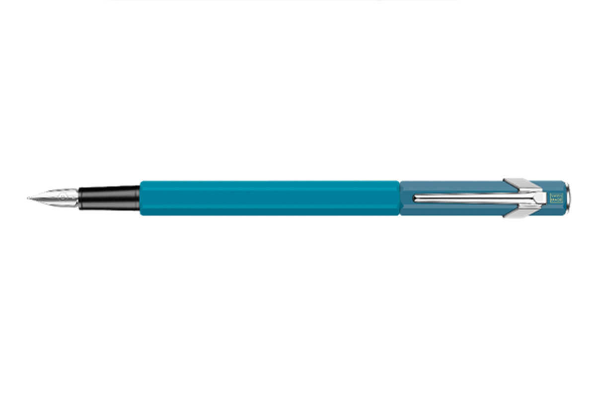 Caran d'Ache 849 Paul Smith Cyan/Steel Vulpen